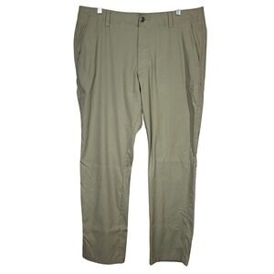 Under Armour Men's Loose Fit Performance Chino Pants Khaki Size 38x32